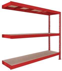Trestles Prístavok k regálu 1800x1800x600, 3 police Farba: žltá a čierna