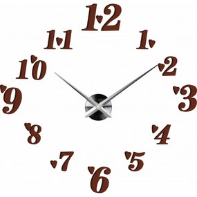 Veľké nalepovacie hodiny na stenu srdiečka I SENTOP 12S004+ srdiečka