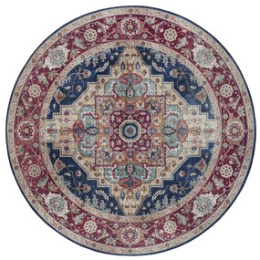 Nouristan - Hanse Home koberce Kusový koberec Asmar 104017 Indigo / Blue kruh - 160x160 (priemer) kruh cm