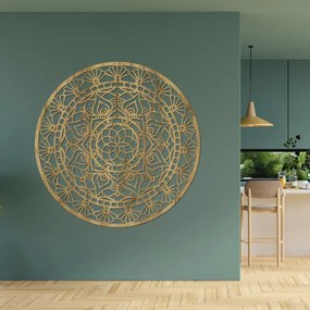 Drevená Mandala na Stenu - Ručne vyrezávaná dekorácia | SENTOP HDF0507