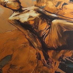 Obraz - Abstrakcia víly (90x60 cm)