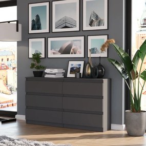 Moderná komoda R-140 - rôzne farebné prevedenia artisan