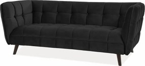 Pohovka III Carmine (čierna)