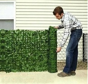 Živý plot na balkón - 300 x 50 cm - umelý