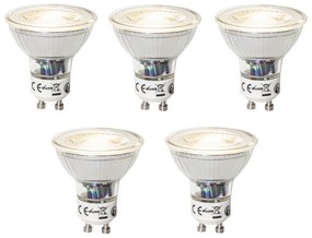 Sada 5 stmievateľných LED žiaroviek GU10 7W 600 lm 4000K