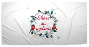 Sablio Uterák Skoro sa uzdrav 2 - 30x50 cm