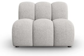 Svetlosivý modul pohovky (stredový diel) Lupine – Micadoni Home