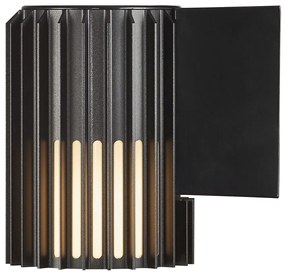 Nordlux Čierne fasádne svietidlo Aludra 16 Seaside pre žiarovku E27 2118011203