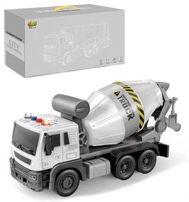 LEAN TOYS Domiešavač na betón 1:16 - svetlá, zvuky
