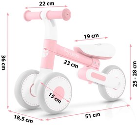 Detský bežecký bicykel Nukido NK-603