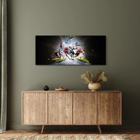 Obraz - Športovci (120x50 cm)