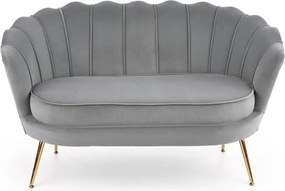 Pohovka Altha XL (sivá + zlatá). Vlastná spoľahlivá doprava až k Vám domov. 1039470