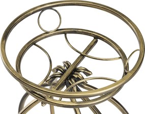 STOJAN NA KVETINÁČ VIRELLA 54X30 CM ZLATÁ