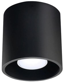 Sollux SL.0016 - Bodové svietidlo ORBIS 1 1xGU10/10W/230V čierna