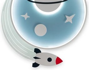 Brilagi -LED Detské stropné svietidlo STARSHIP LED/64W/230V 3000/4500/6000K modrá