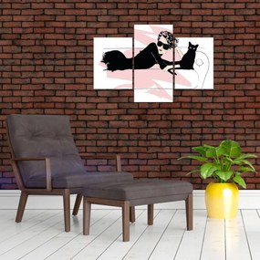 Obraz - Fashion lady (90x60 cm)