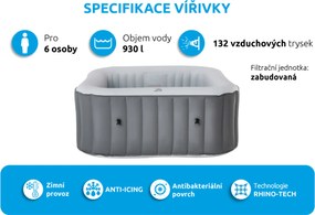 Mspa | Vírivý bazén MSPA Mist LS062-GR | 11400313