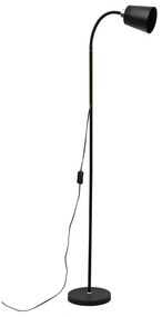 Stojacia lampa 1xE27/40W/230V čierna