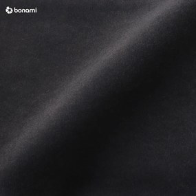 Tmavosivá zamatová dvojlôžková posteľ Mazzini Beds Juniper, 140 x 200 cm