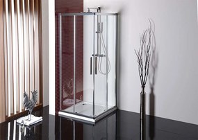 Polysan Polysan, LUCIS LINE štvrťkruhová sprchová zástena 1200x900mm, ľavá/pravá, DL5015
