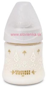 SUAVINEX - fľaša PREMIUM 150 ml silikón - biela