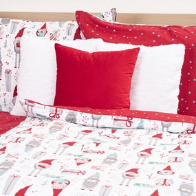 4Home Bavlnené obliečky Christmas Elf, 140 x 200 cm, 70 x 90 cm