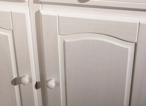 Komoda In-Livio, bielená borovica