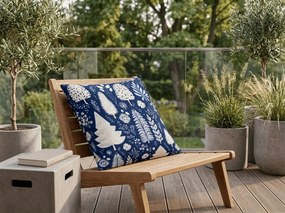 Obliečka na vankúš z mikrovlákna INDIGO BLOOM 45x45 cm, modrá