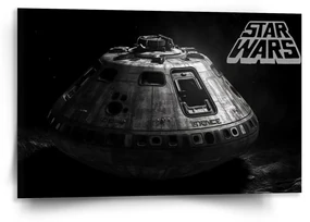 Sablio Obraz Star Wars Vesmírna loď - 120x80 cm