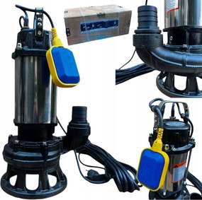 Ponorná pumpa na žumpu a špinavú vodu s plavákom 3850 W 18000 l/h 2"