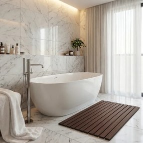 Kúpeľňová predložka hnedá