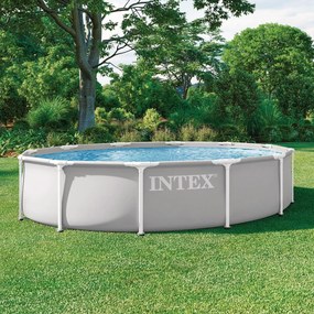 INTEX PRISM FRAME Okrúhly bazén 366 × 99 cm s kartušovou filtráciou 220–240V 26716ND