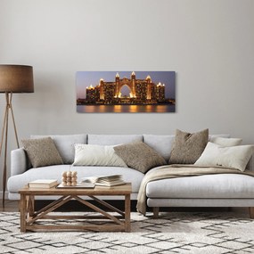 Obraz stavby v Dubaji (120x50 cm)