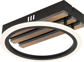 XXXLutz STROPNÉ LED SVIETIDLO, 25/25/8,5 cm - Interiérové svietidlá - 004558514001