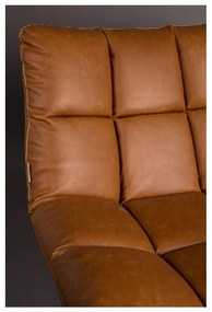 Hnedé kreslo Dutchbone Bar