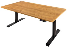 Výškovo nastaviteľný písací stôl Dubový stôl 160cm