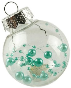 DECOLED Súprava ozdôb, d. 6 cm, zelená