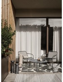 Sivý záhradný sedák 45,5x75 cm Yua – Blomus