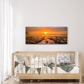 Obraz západu slnka (120x50 cm)