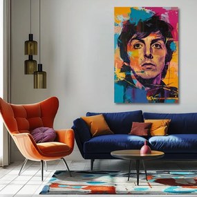 Obraz Paul McCartney - Beatlesovský génius | 100% originál domaľovaný akrylom