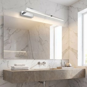 Toolight Toolight, LED nástenné svietidlo, 60cm, 12W, 4000K, 1500lm, SWE029-1W, chrómová, OSW-20128
