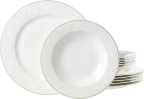 XXXLutz JEDÁLENSKÝ SERVIS Isabella 12-dielne Ritzenhoff Breker - Jedálenské sety - 003417075201