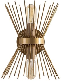 Nástenné svietidlo v zlatej farbe Kirpi – Opviq lights