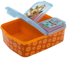 Multibox na desiatu Pokémon s 3 priehradkami