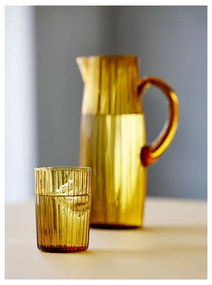 Oranžový sklenený džbán Bitz Kusintha, 1,2 l