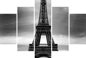 Obraz - Ružové auto v Paríži (150x105 cm)