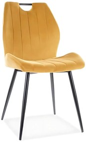 Kreslo Arco Velvet curry