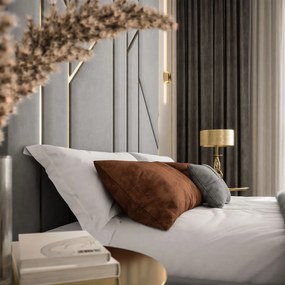 Čalúnená manželská posteľ SKY s nožičkami 180 x 200 cm