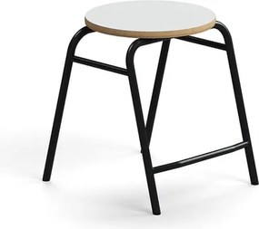 Stolička ALTUS, výška 440 mm, antracit/šedá