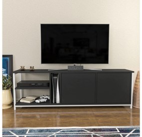 TV stolík Primerossa (biela + antracit). Vlastná spoľahlivá doprava až k Vám domov. 1107351